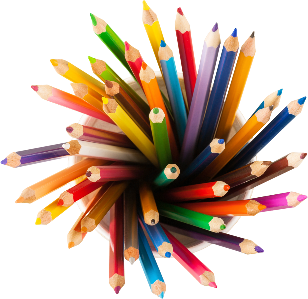 Colored Pencils Cutout